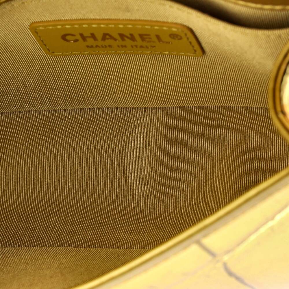Chanel Boy Flap Bag Graffiti Crocodile #242816C48B - Picture 6 of 7